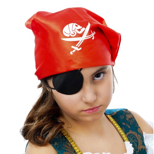 Piraten bandana rot - piraten,