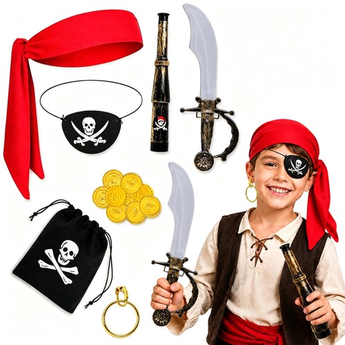 Piratenkostüm kinder teilig - piratenkostüm,