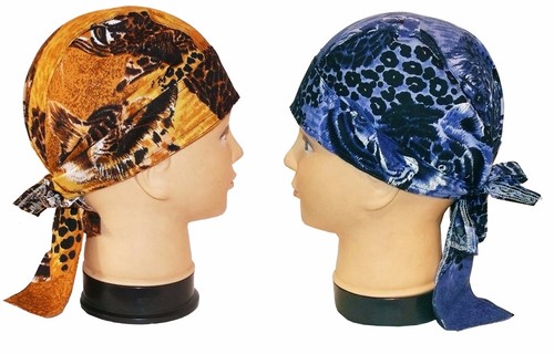 Zandana bandana leopard blau - bandana,